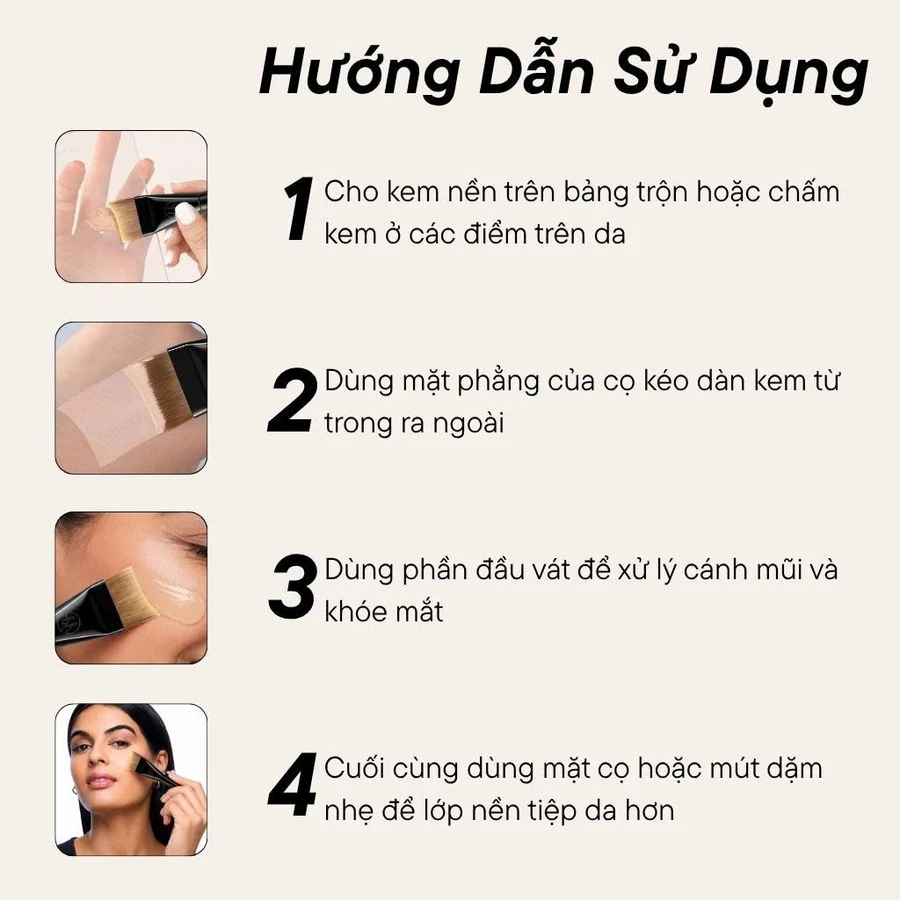  Cọ Tán Nền BH Cosmetics Foundation Brush BH688